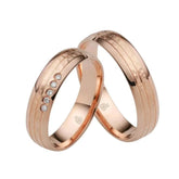 Rauschmayer First Individuell Love - Trauringe mit 5 Brillanten - 05705